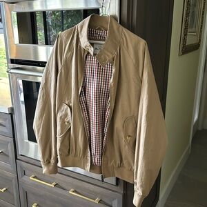 Signature Harrington Jacket - Sand
